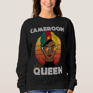 Cameroonian Queen African Queen Cameroon Flag Came Sweatshirt