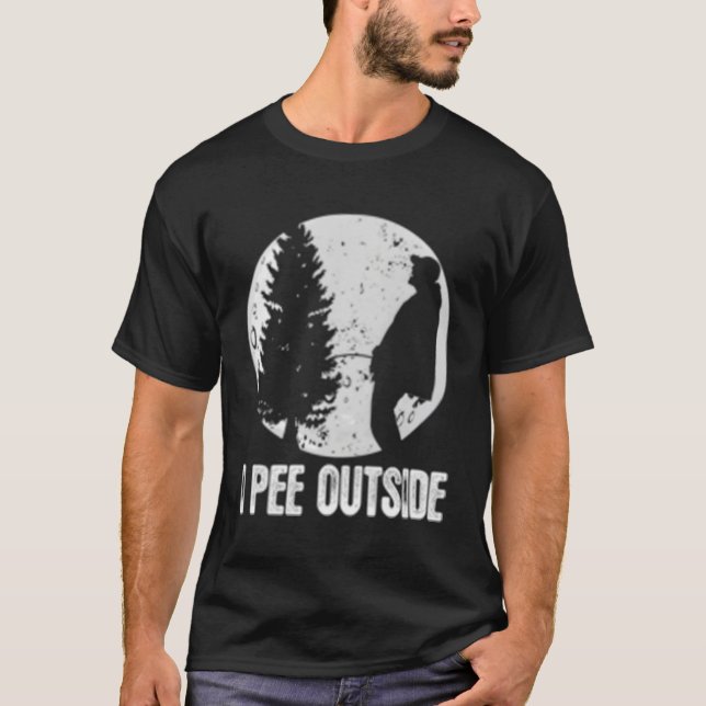 Camg For I Pee Outside Inappropriate T-Shirt (Front)