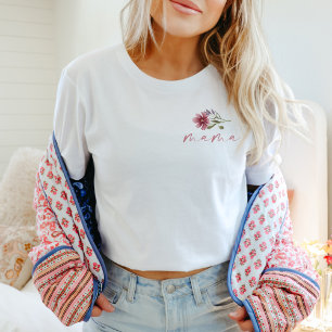 CAMILLA Boho Wildflower Mama Birthday T-Shirt