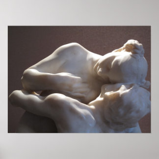 Camille Claudel Vertumnus and Pomona Kiss Poster