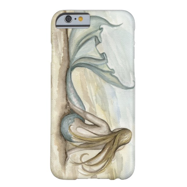 Camille Grimshaw Seaside Mermaid Phone Case (Back)