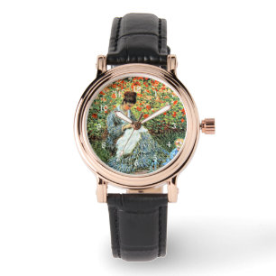 Camille Monet and Child, famous painting Watch
