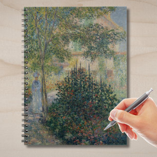 Camille Monet in Garden Argenteuil Notebook