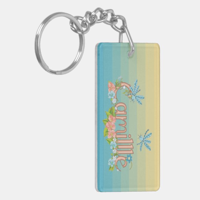 Camille name Key Chain (Front Left)