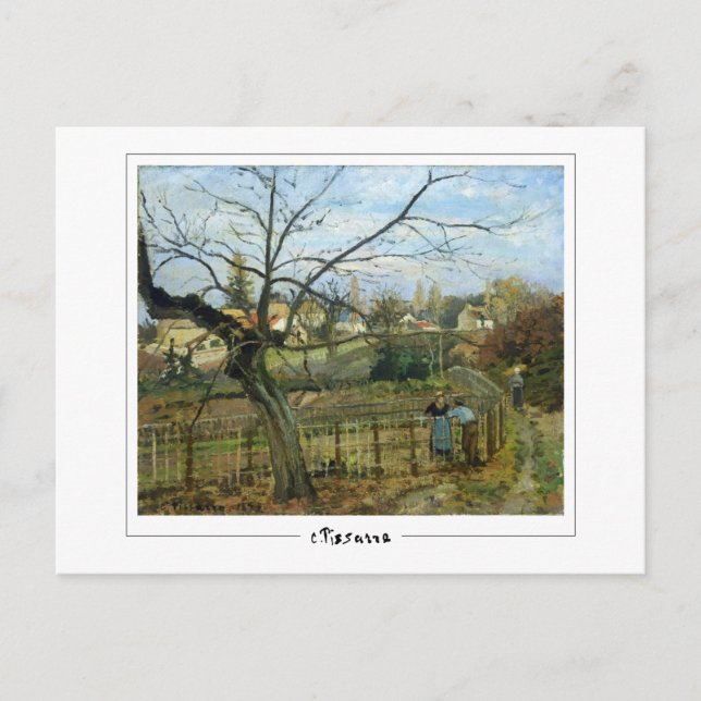 Camille Pissarro #219 - Fine Art Postcard (Front)