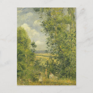 Camille Pissarro   A Rest in the Meadow Postcard