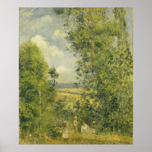 Camille Pissarro A Rest in the Meadow Poster