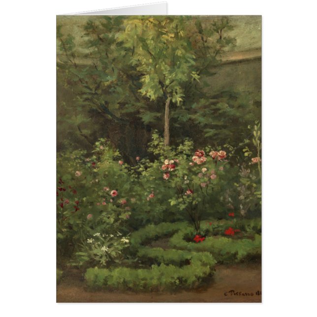 Camille Pissarro | A Rose Garden (Front)