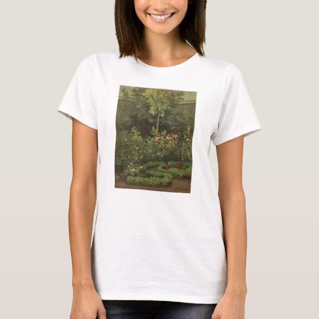 Camille Pissarro | A Rose Garden T-Shirt (Front)