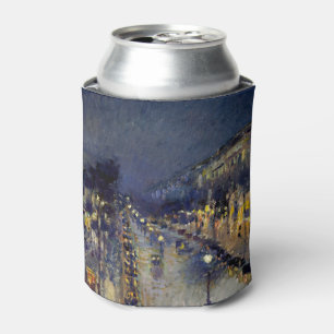 Camille Pissarro - Boulevard Montmartre at Night Can Cooler