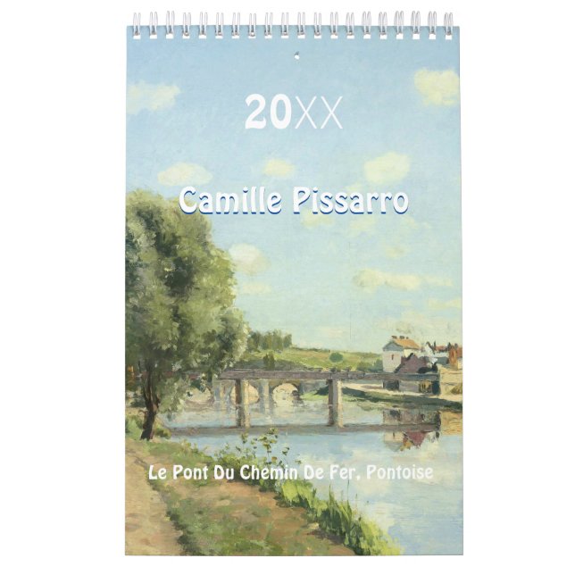 Camille Pissarro Calendar Impressionists (Cover)