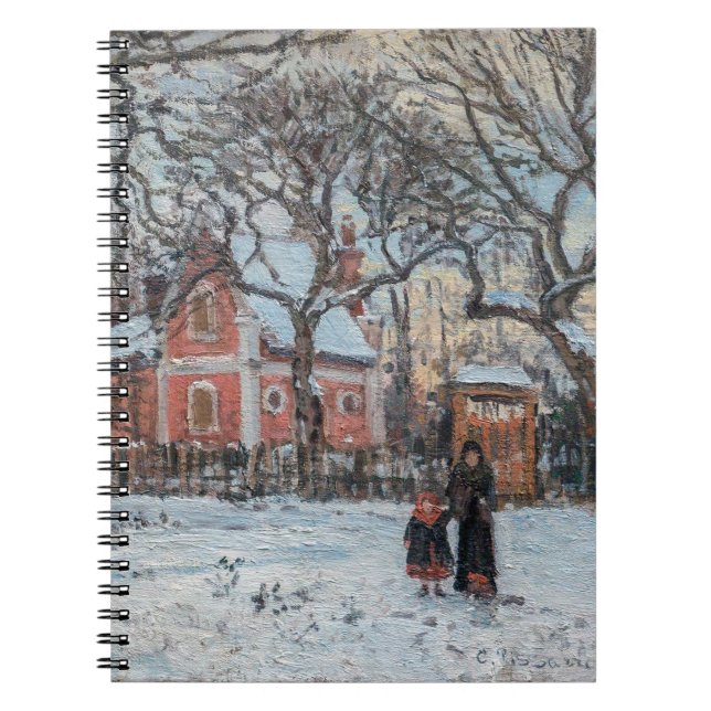 Camille Pissarro - Chataigniers a Louvecienne Notebook (Front)