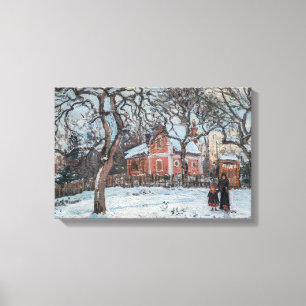 Camille Pissarro - Chataigniers a Louveciennes Canvas Print