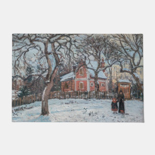Camille Pissarro - Chataigniers a Louveciennes Doormat