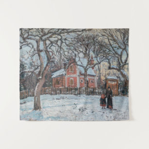 Camille Pissarro - Chataigniers a Louveciennes Tapestry