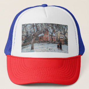 Camille Pissarro - Chataigniers a Louveciennes Trucker Hat