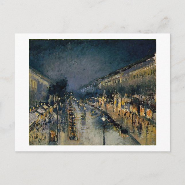 Camille Pissarro Fine Art Impressionist cards, Gif Postcard (Front)