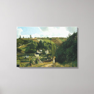 Camille Pissarro - Jalais Hill, Pontoise Canvas Print