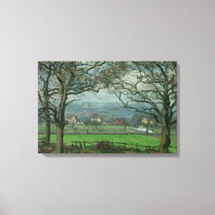 Camille Pissarro - Near Sydenham Hill Canvas Print