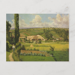Camille Pissarro   Paysage aux Patis, Pointoise Postcard