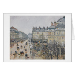 Camille Pissarro   Place du Theatre Francais, Pari