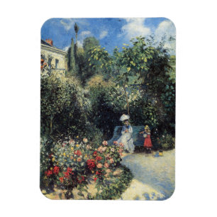 Camille Pissarro Pontoise Garden Magnet