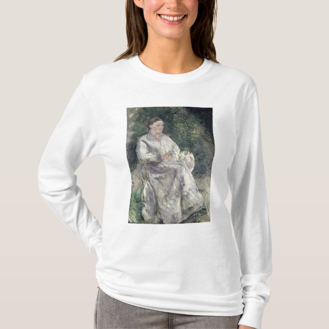 Camille Pissarro | Portrait of Julie Velay, Wife o T-Shirt (Front)