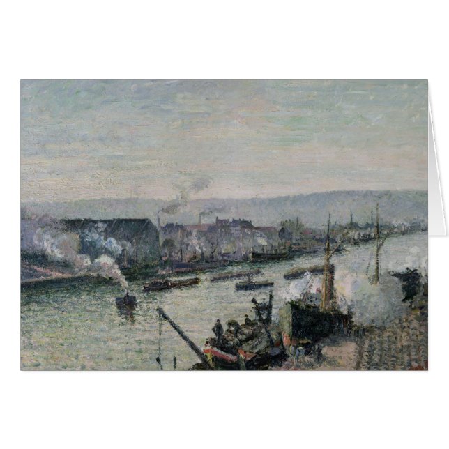 Camille Pissarro | Saint-Sever Port, Rouen, 1896 (Front Horizontal)