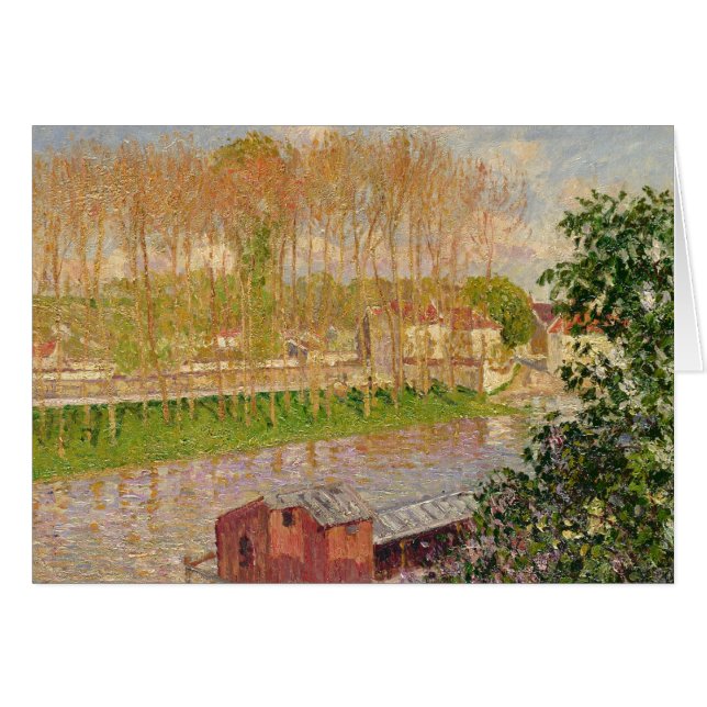 Camille Pissarro | Sunset at Moret-sur-Loing, 1901 (Front Horizontal)