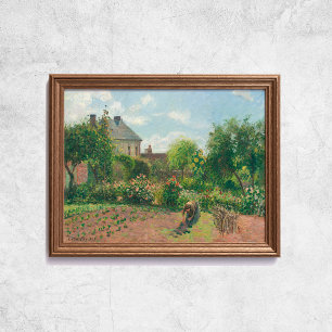 Camille Pissarro The Artist's Garden At Eragny Ar Poster