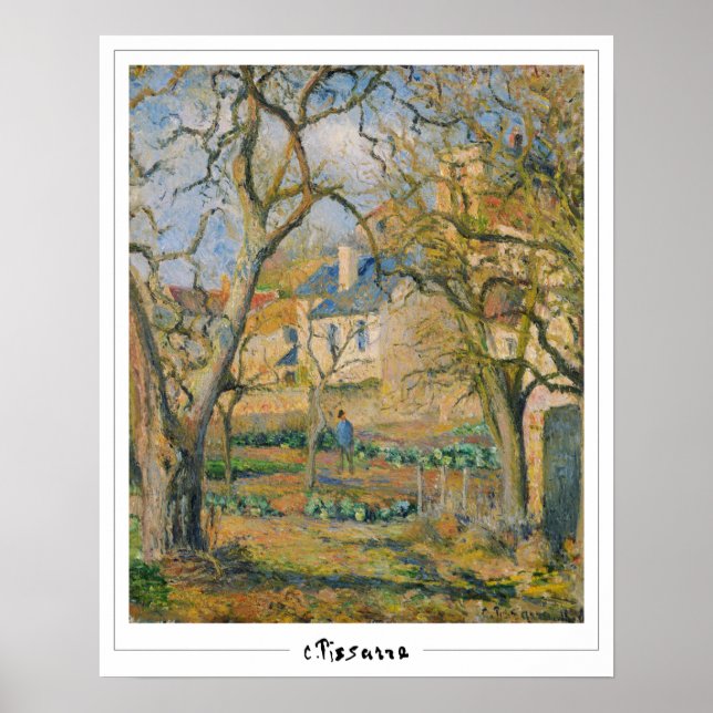 Camille Pissarro Zedign Art Poster #15 (Front)