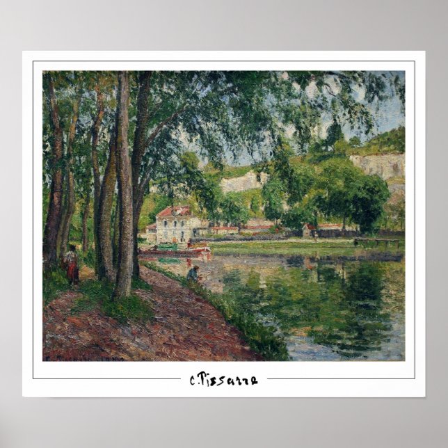 Camille Pissarro Zedign Art Poster #298-2 (Front)