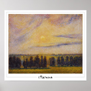Camille Pissarro Zedign Art Poster #8-2