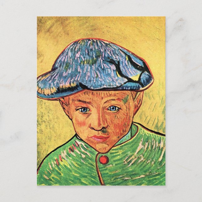 Camille Roulin by Vincent van Gogh Postcard (Front)