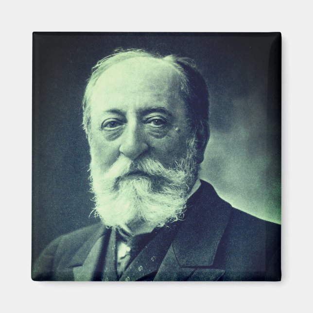 Camille Saint-Saëns (Nadar, photographer) Magnet (Front)