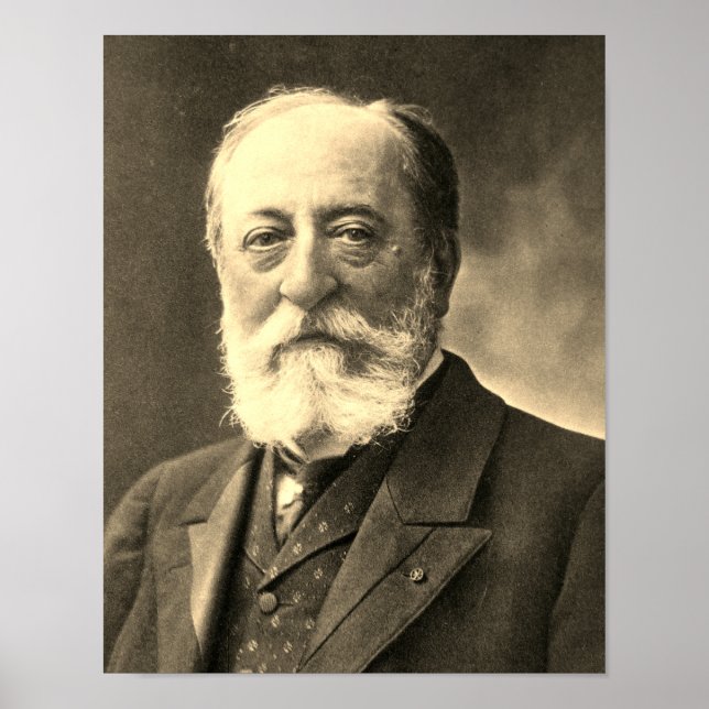 Camille Saint-Saëns (Nadar, photographer) Poster (Front)