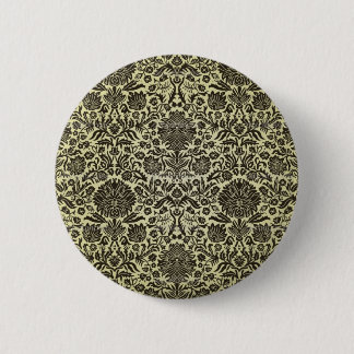 "Camille" Vintage Wall Paper 6 Cm Round Badge