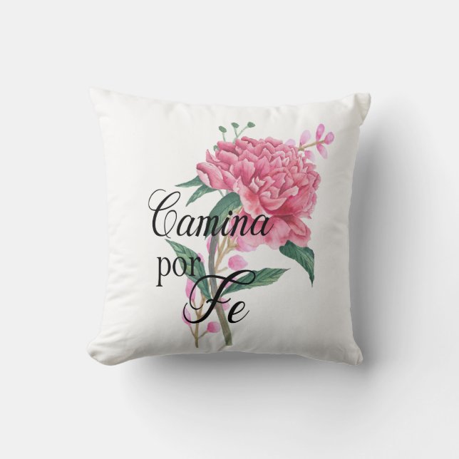 Caminare por fe pillow (Front)