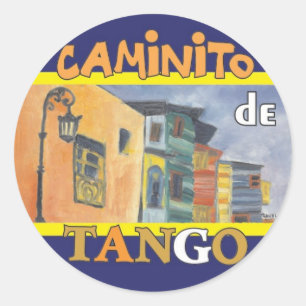 Caminito Classic Round Sticker
