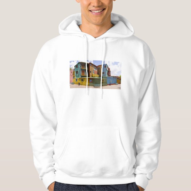 Caminito, La Boca, Buenos Aires Hoodie (Front)