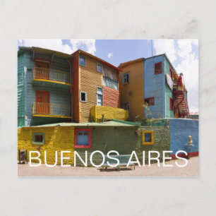 Caminito, La Boca, Buenos Aires Postcard