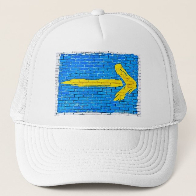 Camino de sanitago trucker hat (Front)