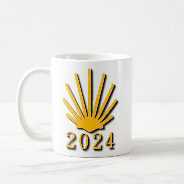 Camino de Santiago 2024 Coffee Mug (Left)