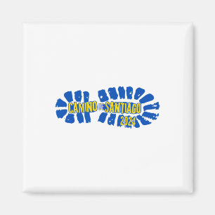 Camino De Santiago 2024 Hiking - Hiker Tops Magnet