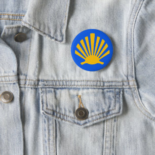 Camino de Santiago 6 Cm Round Badge