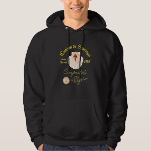 Camino de Santiago Anno Domini 2012 Scallop Shell  Hoodie