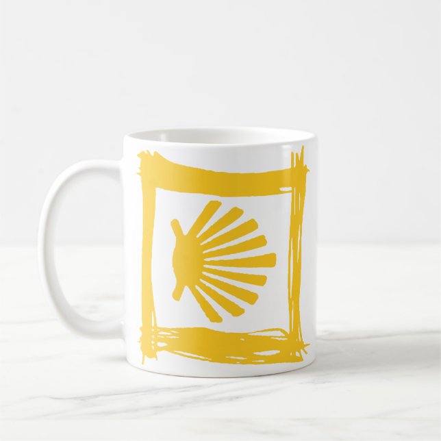 Camino de Santiago Coffee Mug (Left)