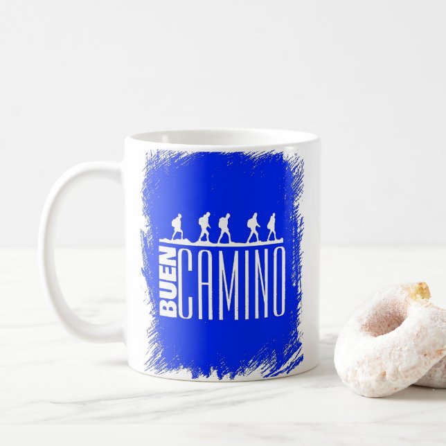 Camino de Santiago Coffee Mug (With Donut)