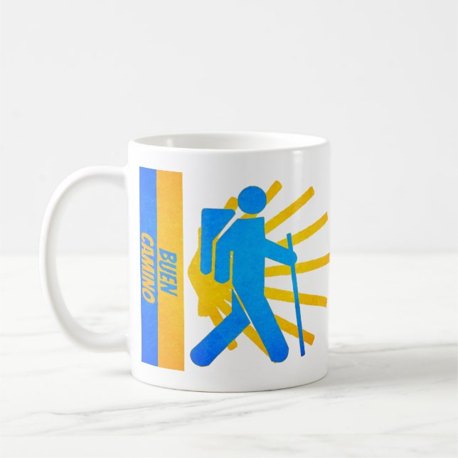 Camino de Santiago Coffee Mug  (Left)