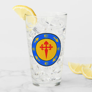 Camino de Santiago Glass